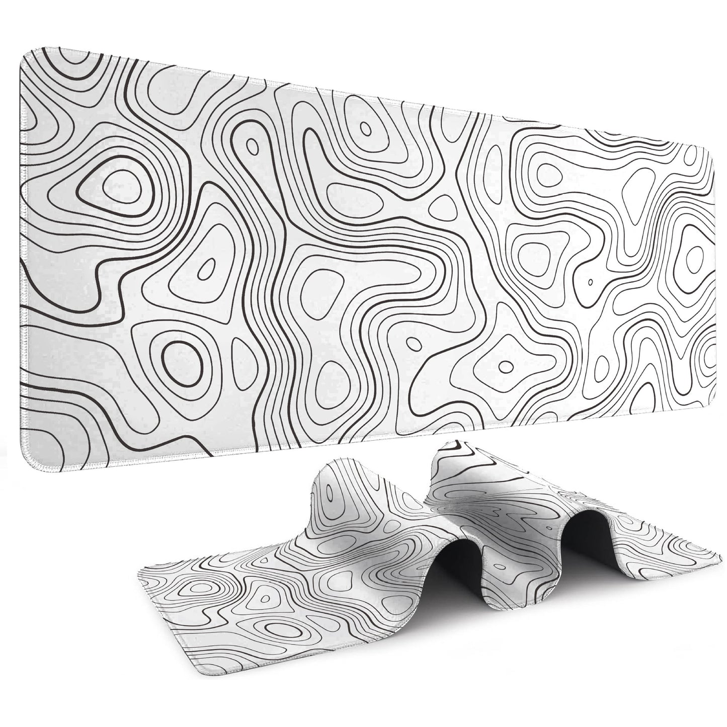 Wave Line Mouse Pad