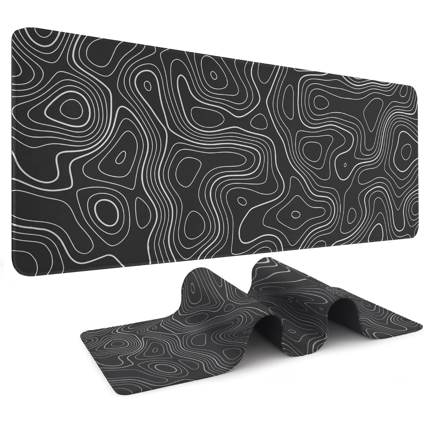 Wave Line Mouse Pad