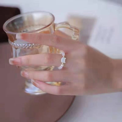 Adjustable Cat Couple's Matching Rings