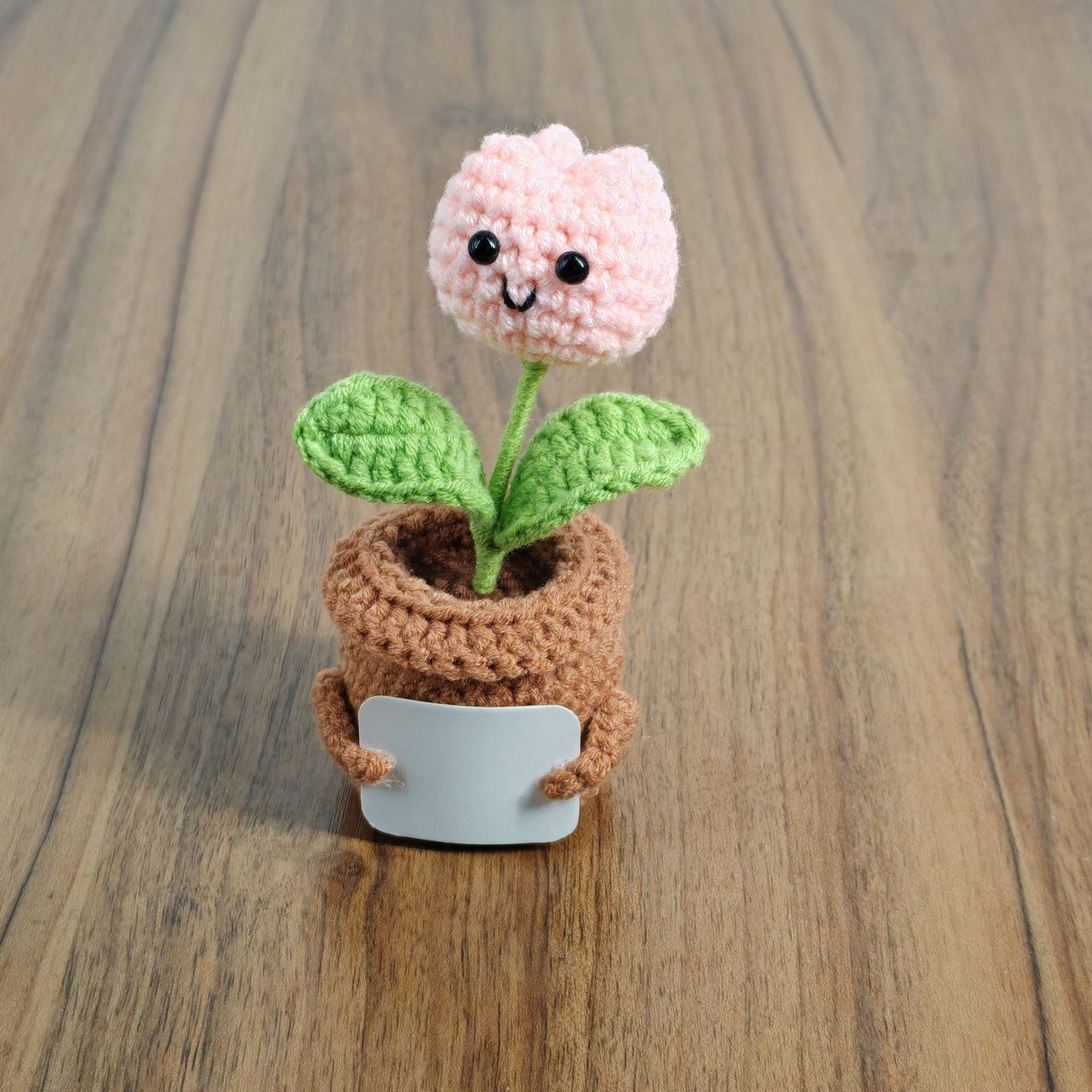 Handmade Crocheted Mini Potted Flower Ornament