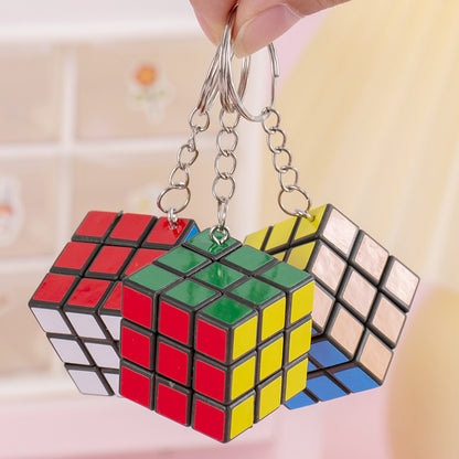 Small Rubik's Cube 3Rd Level with Keychain
